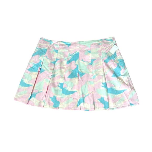 Nordstrom BP Pink/Blue/White Abstract Print Women Size 2x NWT - Picture 1 of 7